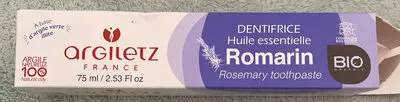 Rosemary Toothpaste (75ML) ARGILETZ, ARGILETZ