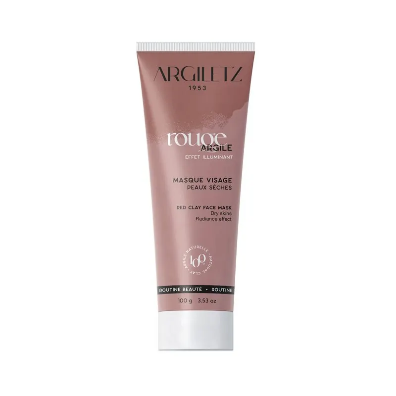 Red Clay Mask Tube 100g, ARGILETZ