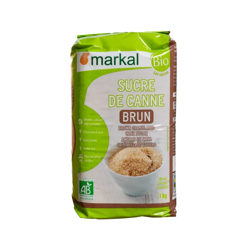 Brown Cane Sugar 1kg, MARKAL