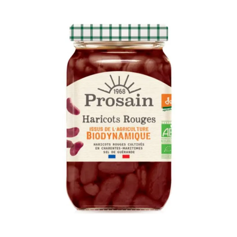Red Beans Demeter 215g (PNE), Biodynamic Agriculture 100% France, PROSAIN