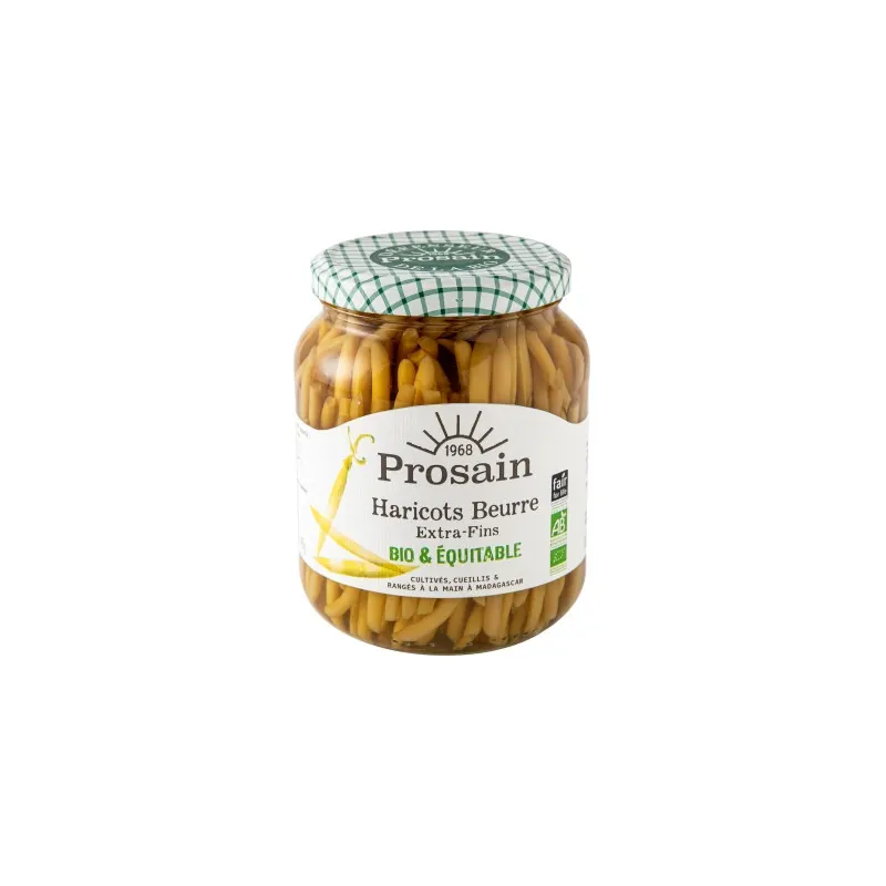 Extra Fine Butter Beans 345g (PNE), Picked And Packed By Hand, PROSAIN