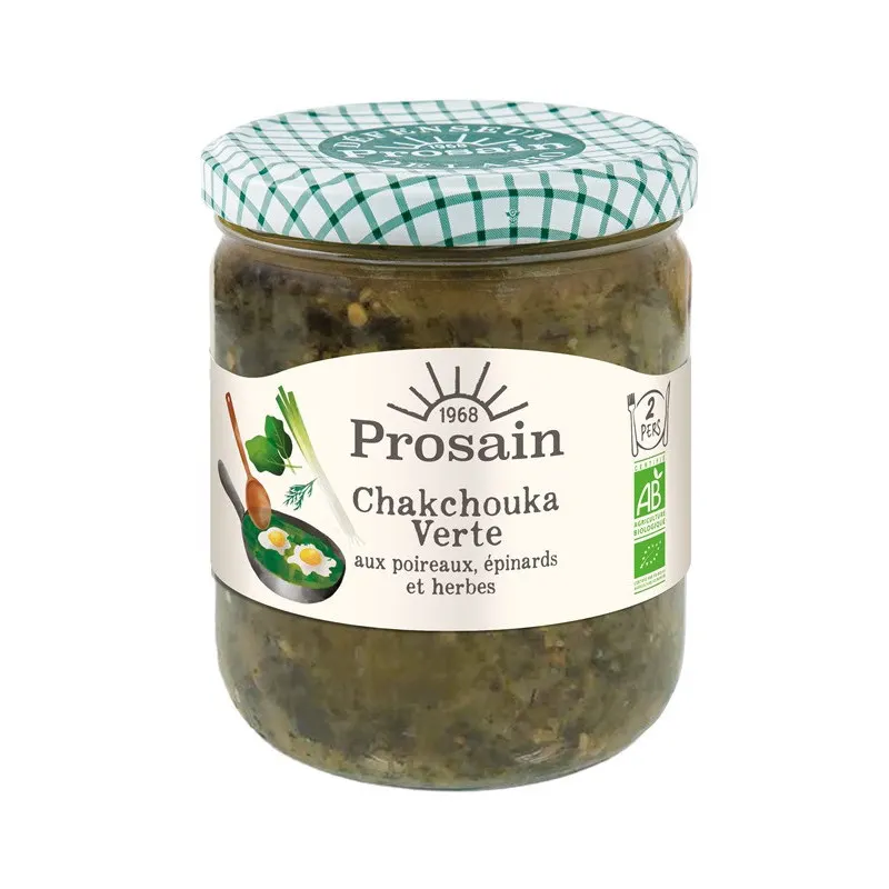 Green Chickpea And Vegetable Stew With Leeks, Spinach And Herbs 400g, PROSAIN