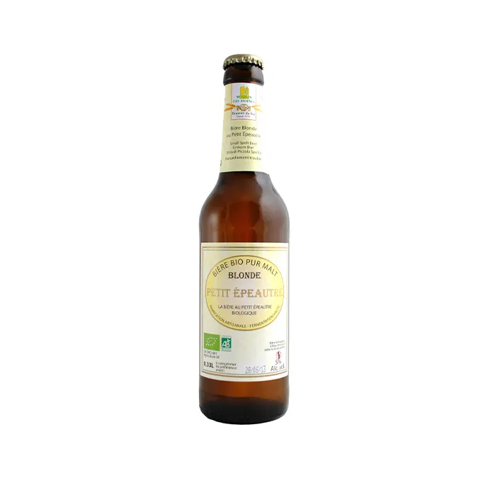 Organic Einkorn Beer - 33cl, MOULIN DES MOINES