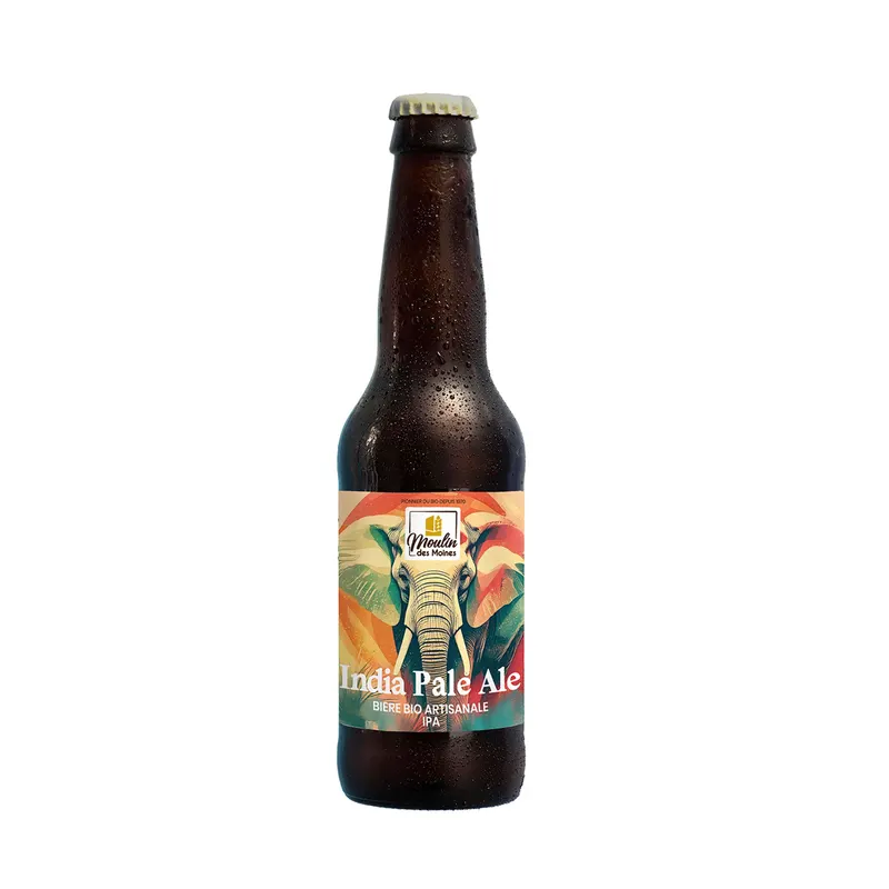 India Pale Ale Beer - 33cl, MOULIN DES MOINES