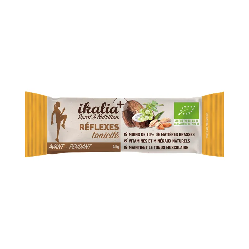 Reflex And Energy Bars (Date, Raisins, Coconut, Almond) 40g, IKALIA PLUS