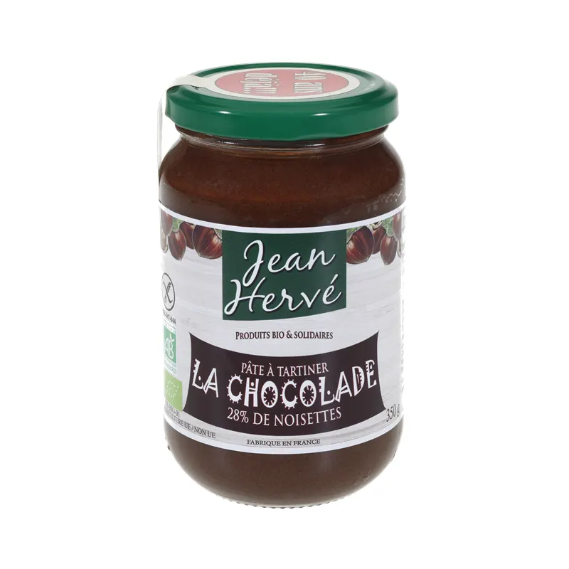 Chocolade 350g (Hazelnut, Cocoa With Milk), JEAN HERVE