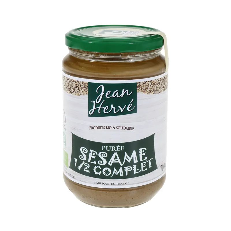 1/2 Whole Sesame Puree 700g, Sesame Origin Paraguay, JEAN HERVE