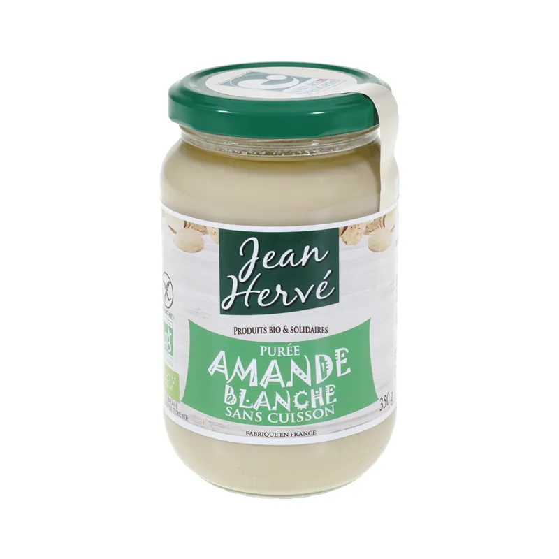 White Almond Puree No Cook 350g, Almond Origin Sicily or Spain, JEAN HERVE