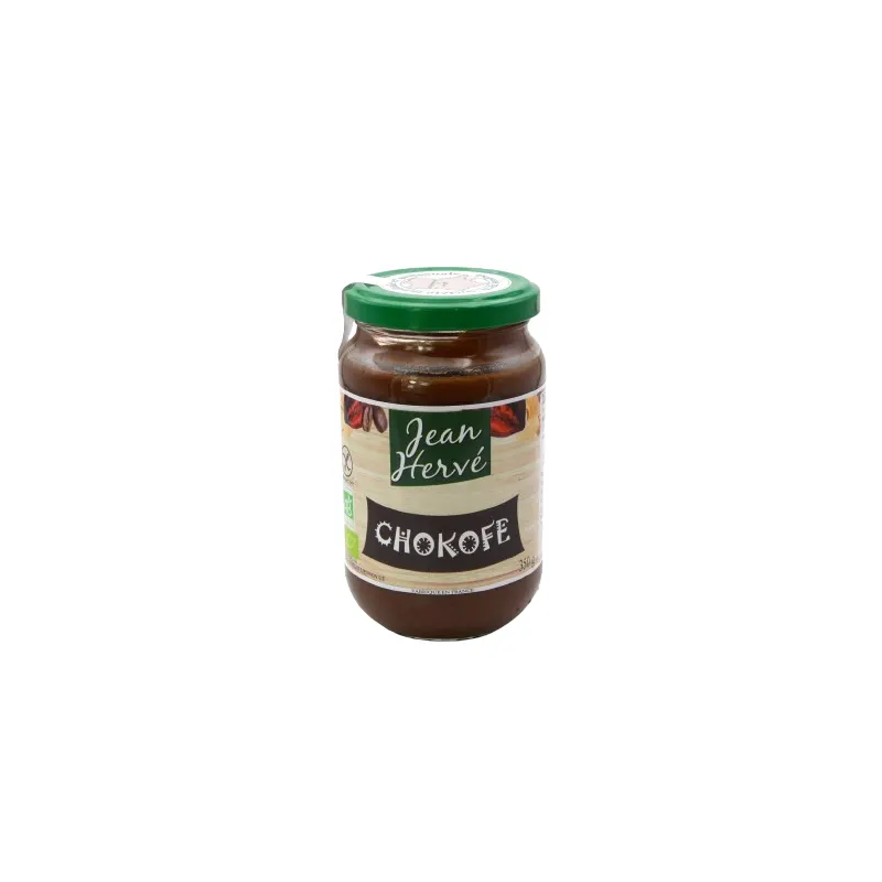 Cocoa Coffee Spread, Chokofe 350g, JEAN HERVE