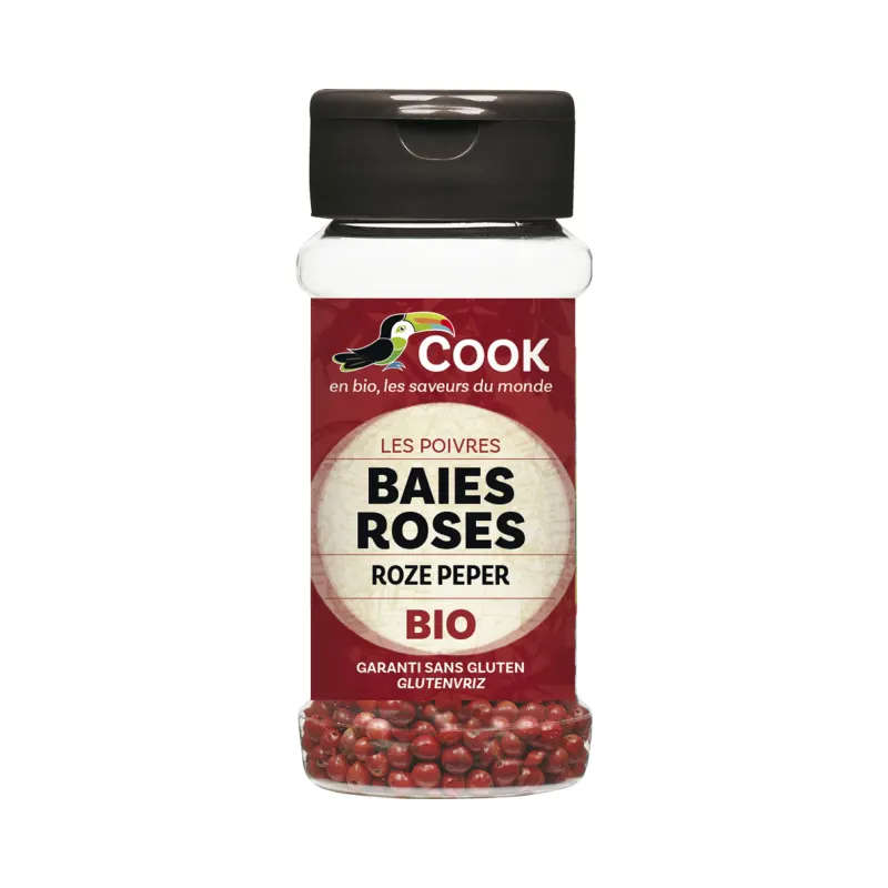 Pink Peppercorns Whole Biopartenaire 20g, COOK