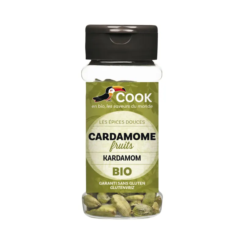 Cardamom Seed Fruit Biopartenaire 25g, COOK