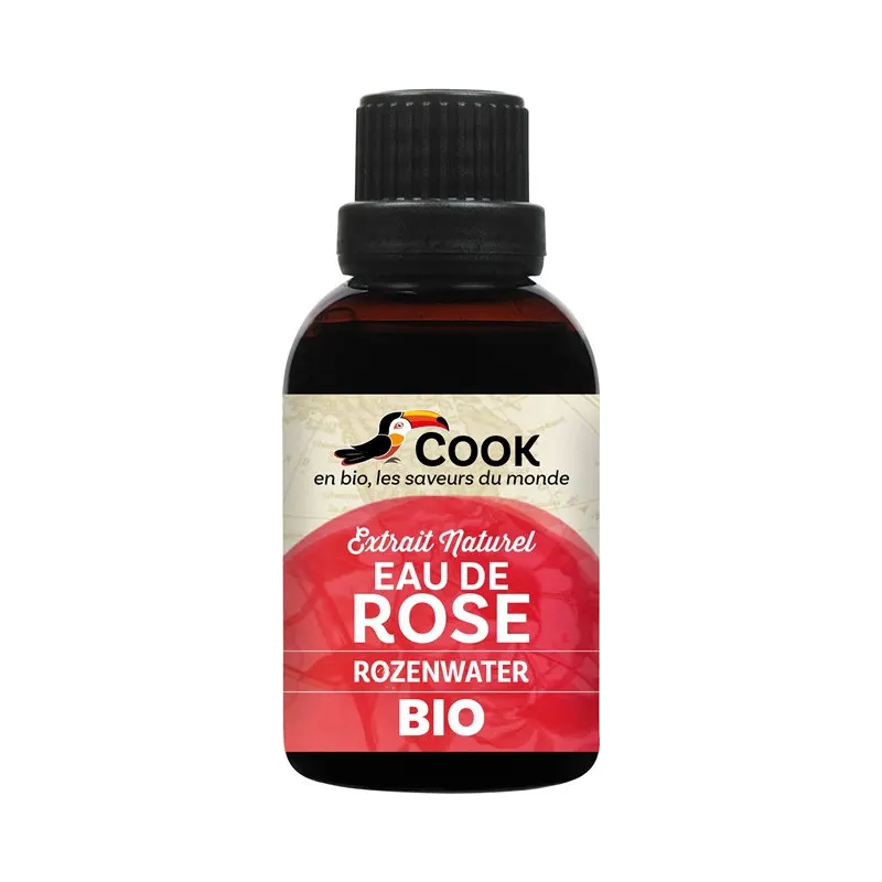 Natural Rose Water Extract Biopartenaire 50ml, COOK