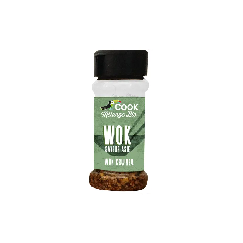 Asian Wok Seasoning Blend, 30g Bottle, COOK