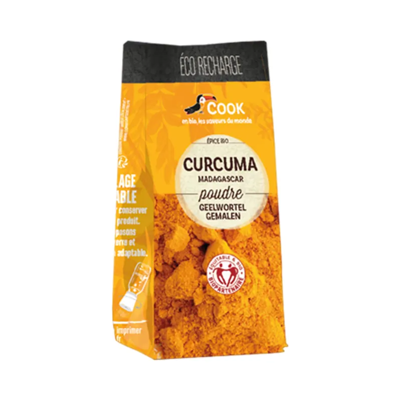 Ground Turmeric - Eco Refill 35g, COOK