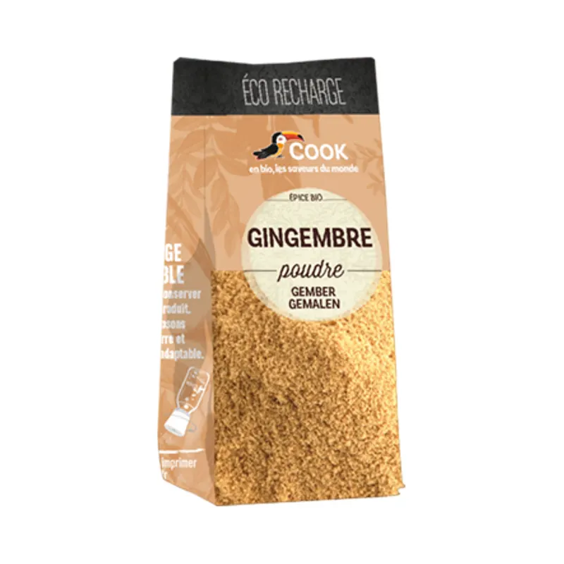 Ground Ginger - Eco Refill 30g, COOK