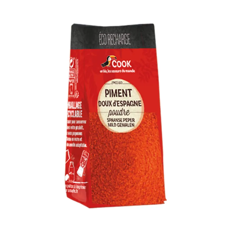 Sweet Spanish Paprika Eco Refill 40g, COOK
