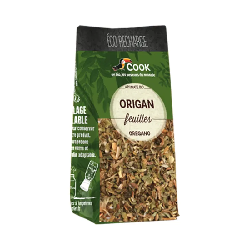 Oregano Leaves - Eco Refill 13g, COOK