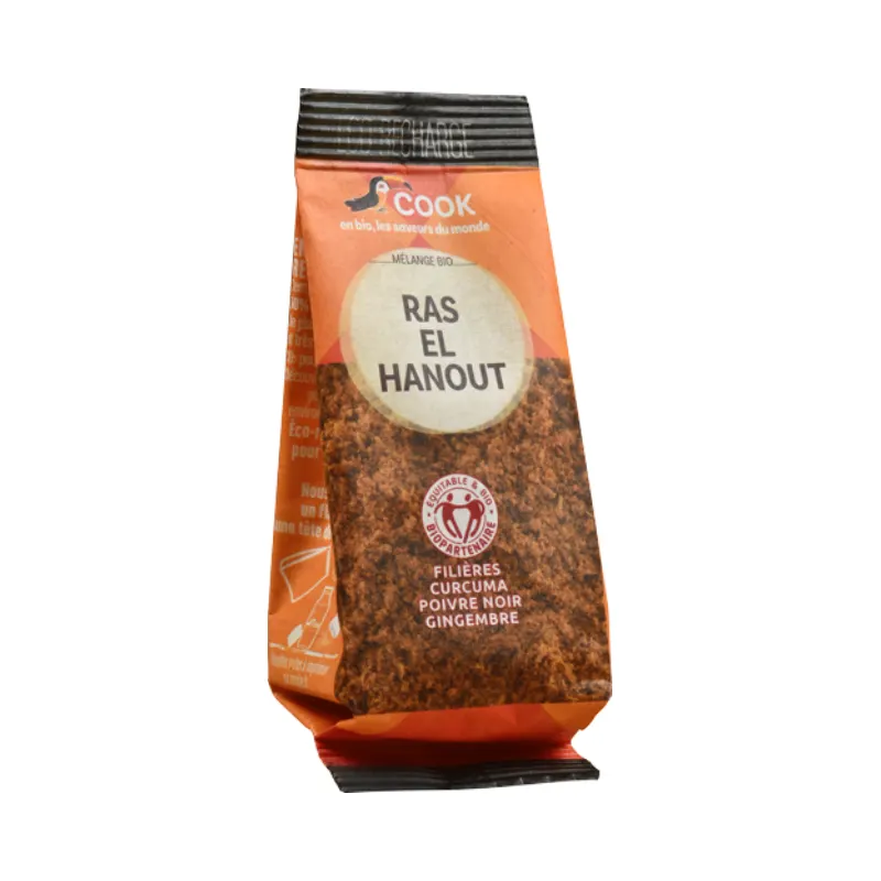 Ras El Hanout, Black Pepper, Ginger Eco Refill 35g, COOK