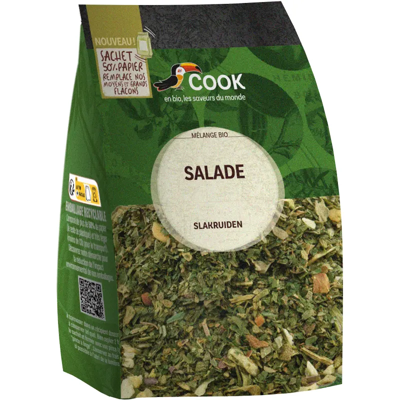 Ground Salad Mix Economical Sachet 80g, COOK