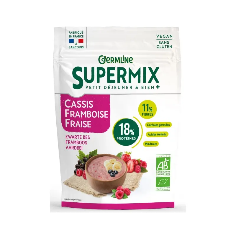 Blackcurrant Raspberry Strawberry Supermix 350g, GERMLINE