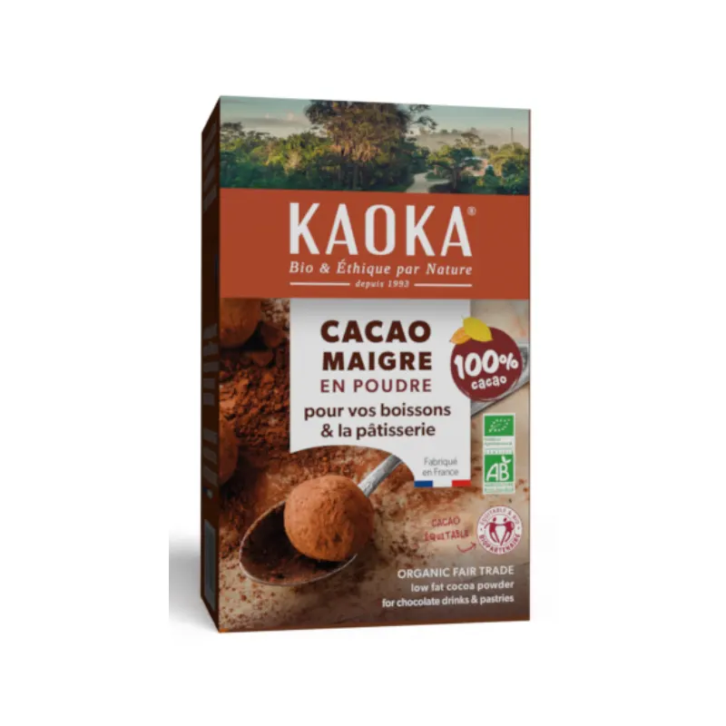 Low Fat Cocoa Powder 10-12% Cocoa 250g, KAOKA