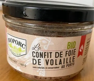 Poultry Liver Confit With Porto 160g, BIOPORC