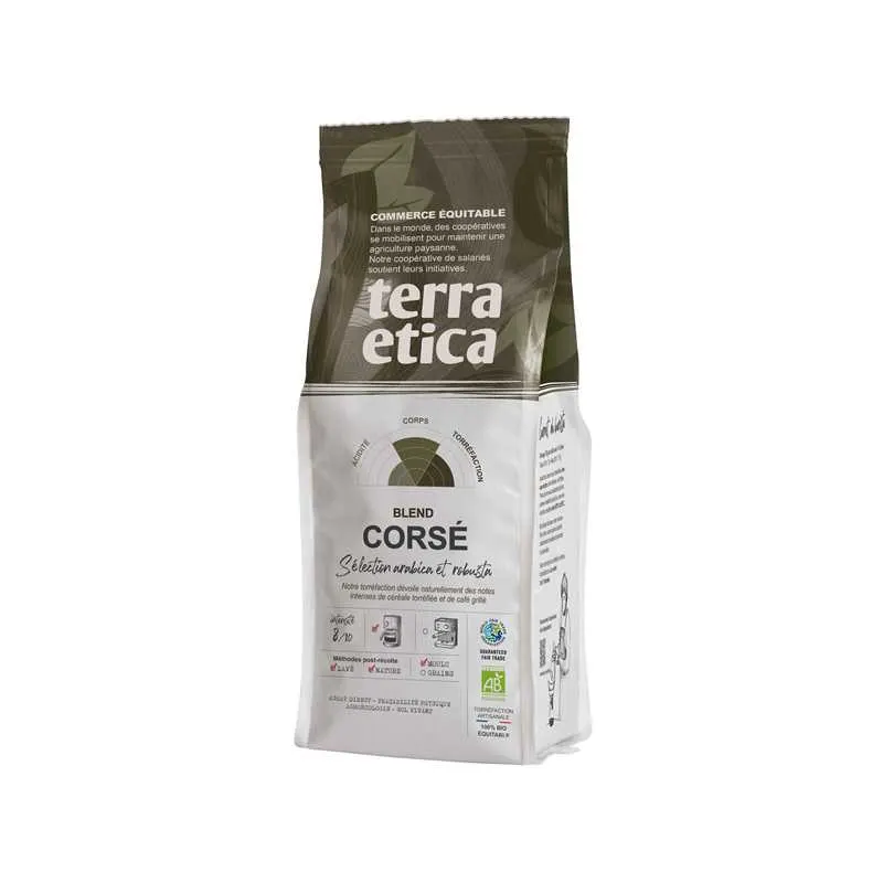 Organic Bold Ground Coffee Blend 250g, TERRA ETICA