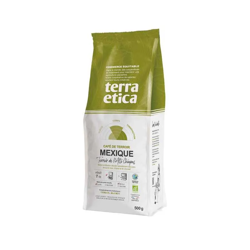 Organic Mexico Ground Coffee 500g, TERRA ETICA