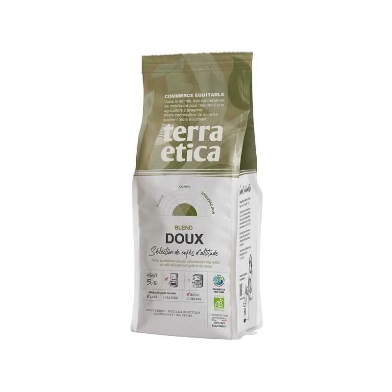 Organic Smooth Ground Coffee Blend 250g, TERRA ETICA