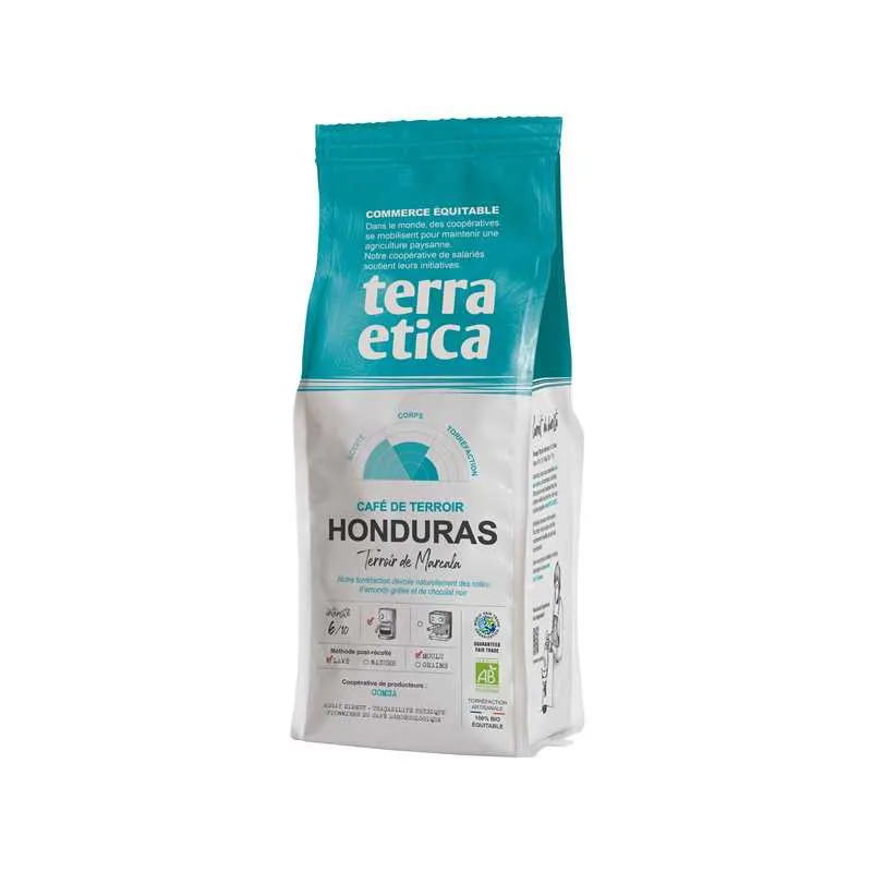 Organic Honduras Ground Coffee 250g, TERRA ETICA