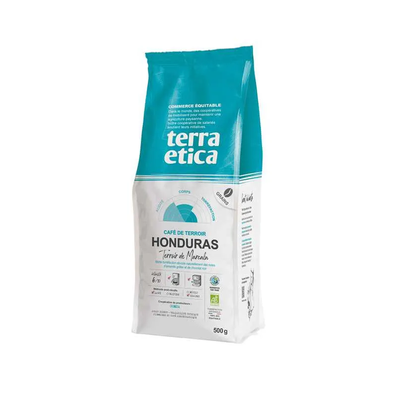Organic Honduras Coffee Beans 500g, TERRA ETICA
