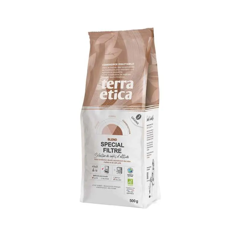 Organic Special Filter Ground Coffee 500g, TERRA ETICA