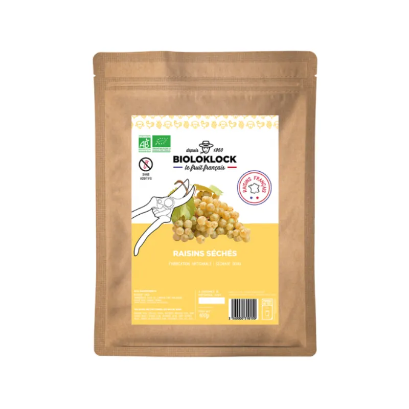 Dried Raisin 100g, BIOLO'KLOCK