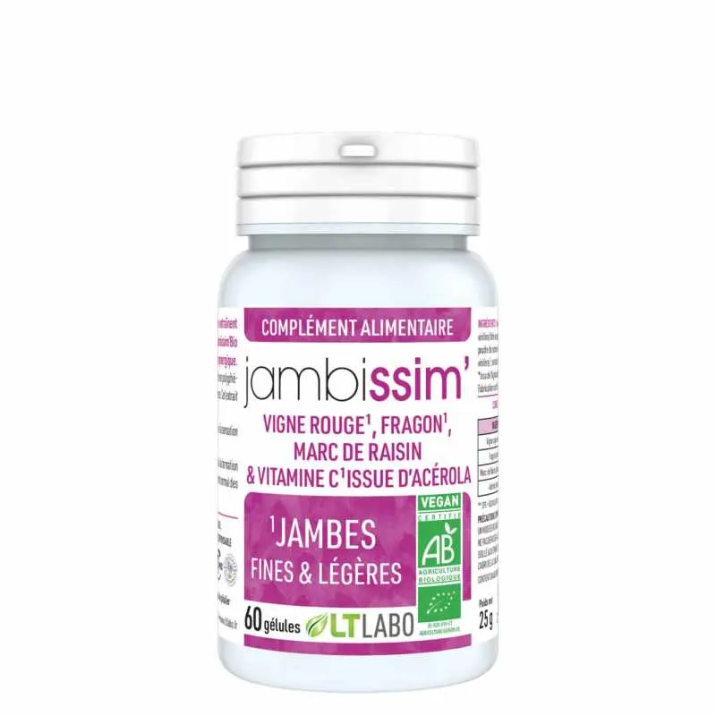 JAMBISSIM Organic 60 Capsules, JAMBISSIM