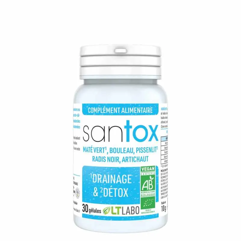 SANTOX Organic 30 Capsules, SANTOX