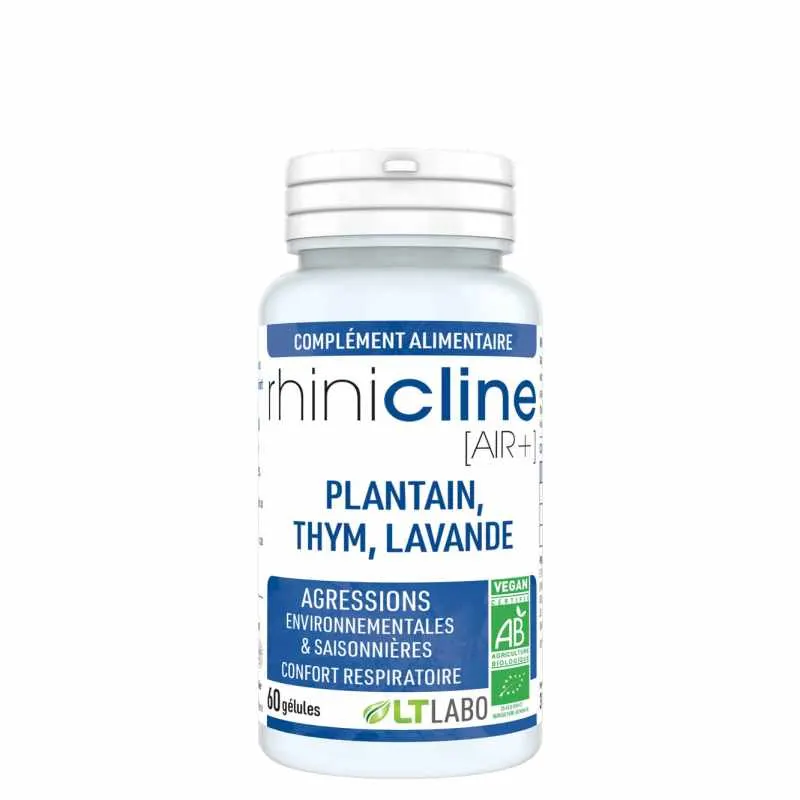 RHINICLINE AIR+ Organic 60 Capsules, RHINICLINE