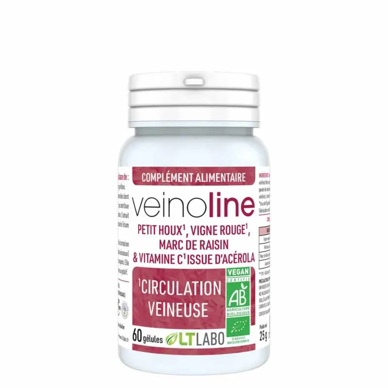VEINOLINE Organic 60 Capsules, VEINOLINE