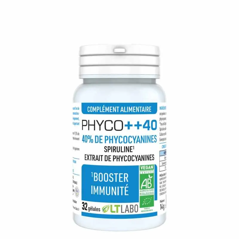 PHYCO++40 Organic 32 Capsules, PHYCO