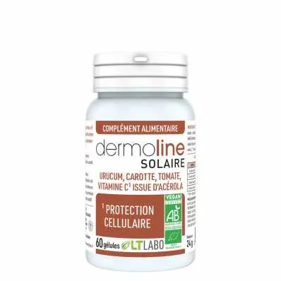 Organic Suncare Dermoline 60 Gélules, DERMOLINE