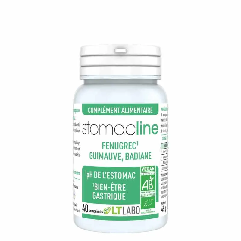 STOMACLINE Organic 40 Tablets, STOMACLINE