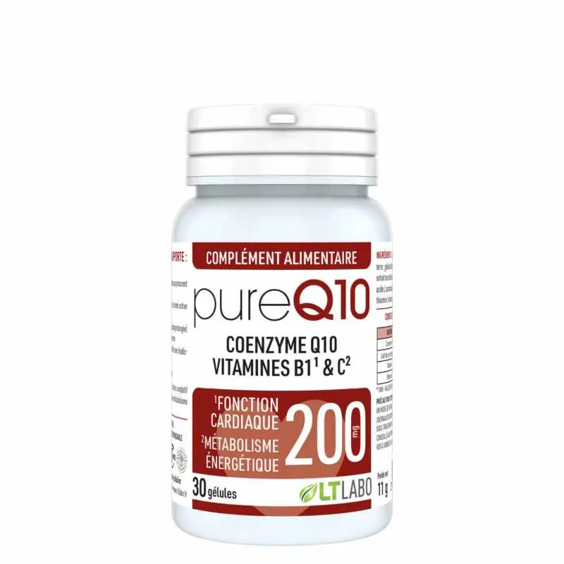 PURE Q10 100mg 30 Capsules, PURE Q10