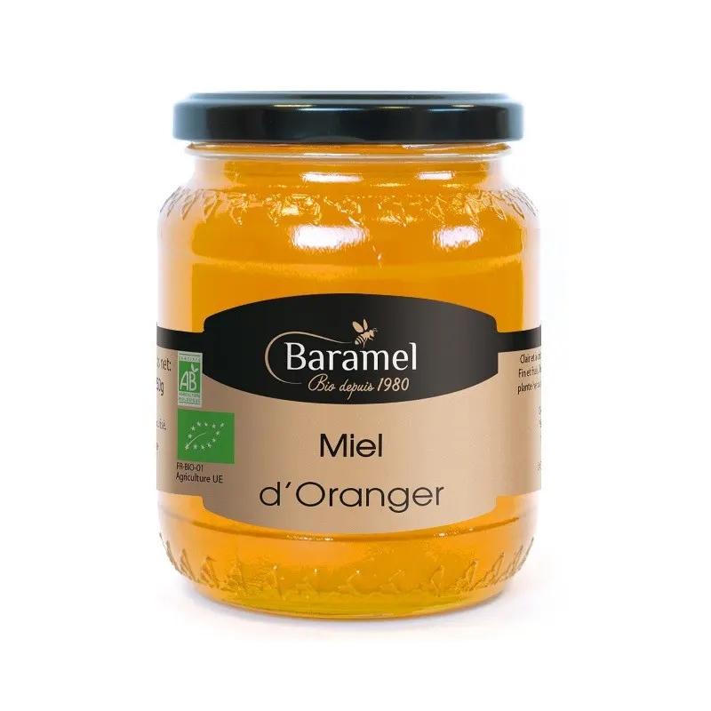 Orange Blossom Honey 500g, BARAMEL