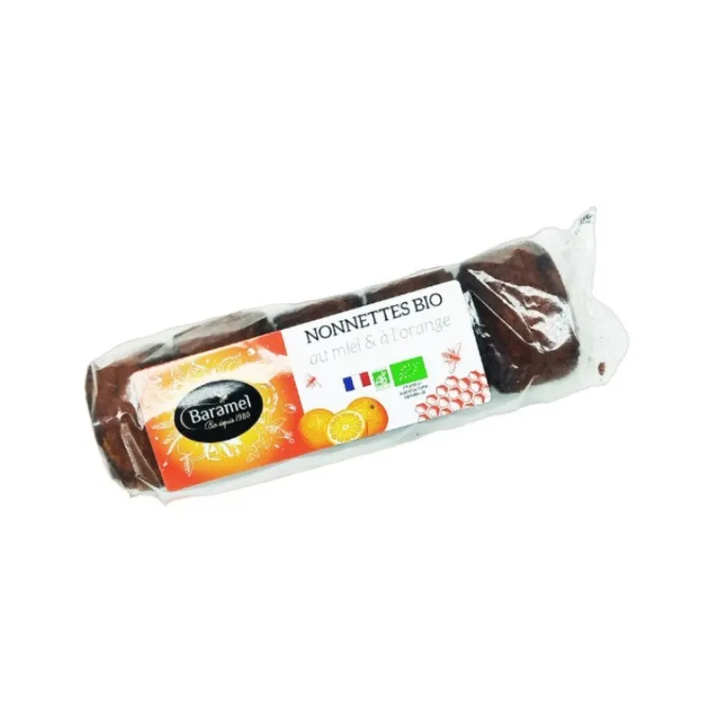 Honey Nonnettes (30%) With Orange x5 160g, BARAMEL