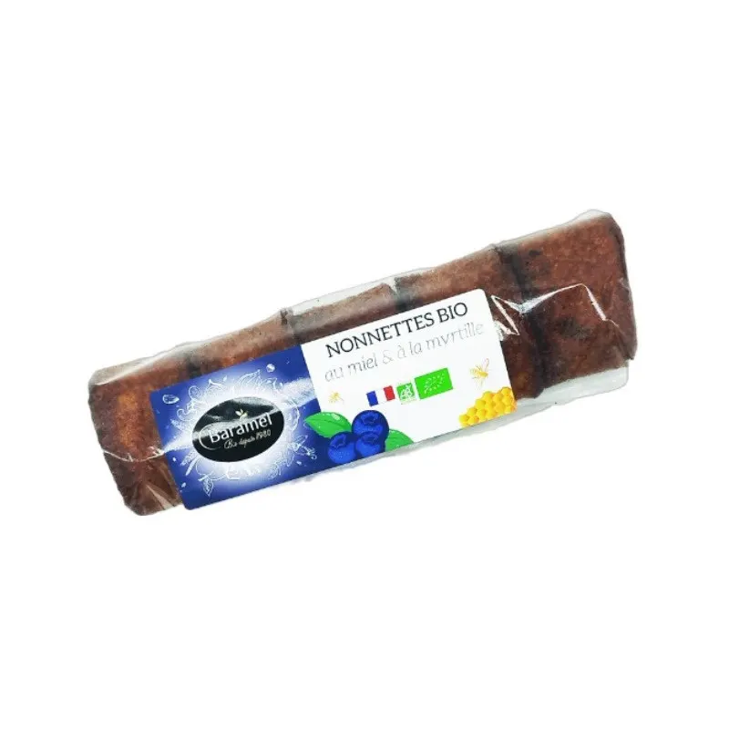 Honey Nonnettes (30%) With Blueberry x5 160g, BARAMEL