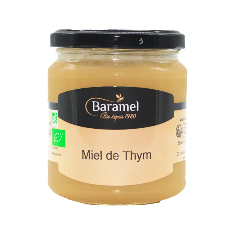 Creamy Greek Thyme Honey 375g, BARAMEL