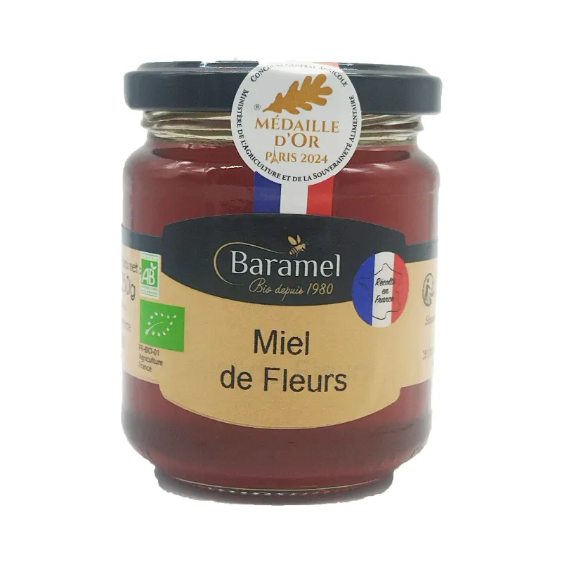 Flower Honey France Gold Medal 250g, BARAMEL