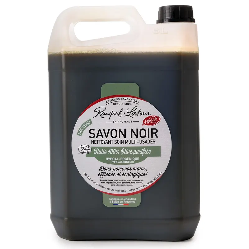 Black Olive Oil Soap (1L) Rampal Patou, RAMPAL LATOUR