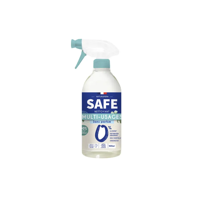 Multi-Purpose Cleaning Shine Spray Fragrance Free 500ml, SAFE