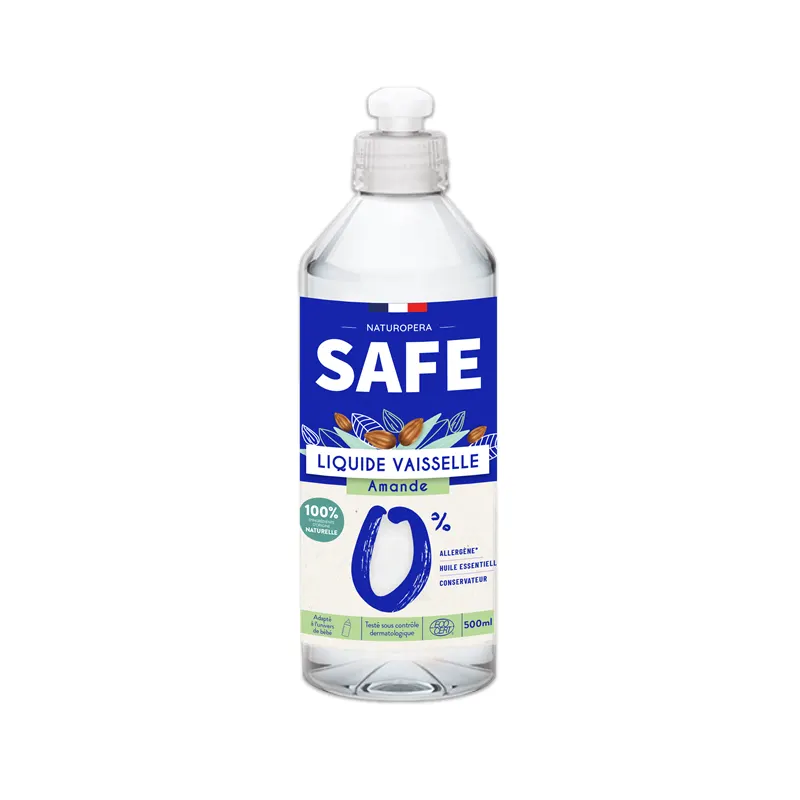 Almond Dishwashing Liquid 500ml, SAFE