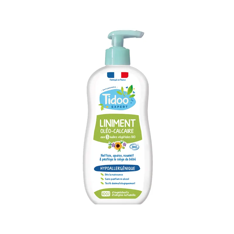 3 Organic Vegetable Oils Liniment 450ml, TIDOO